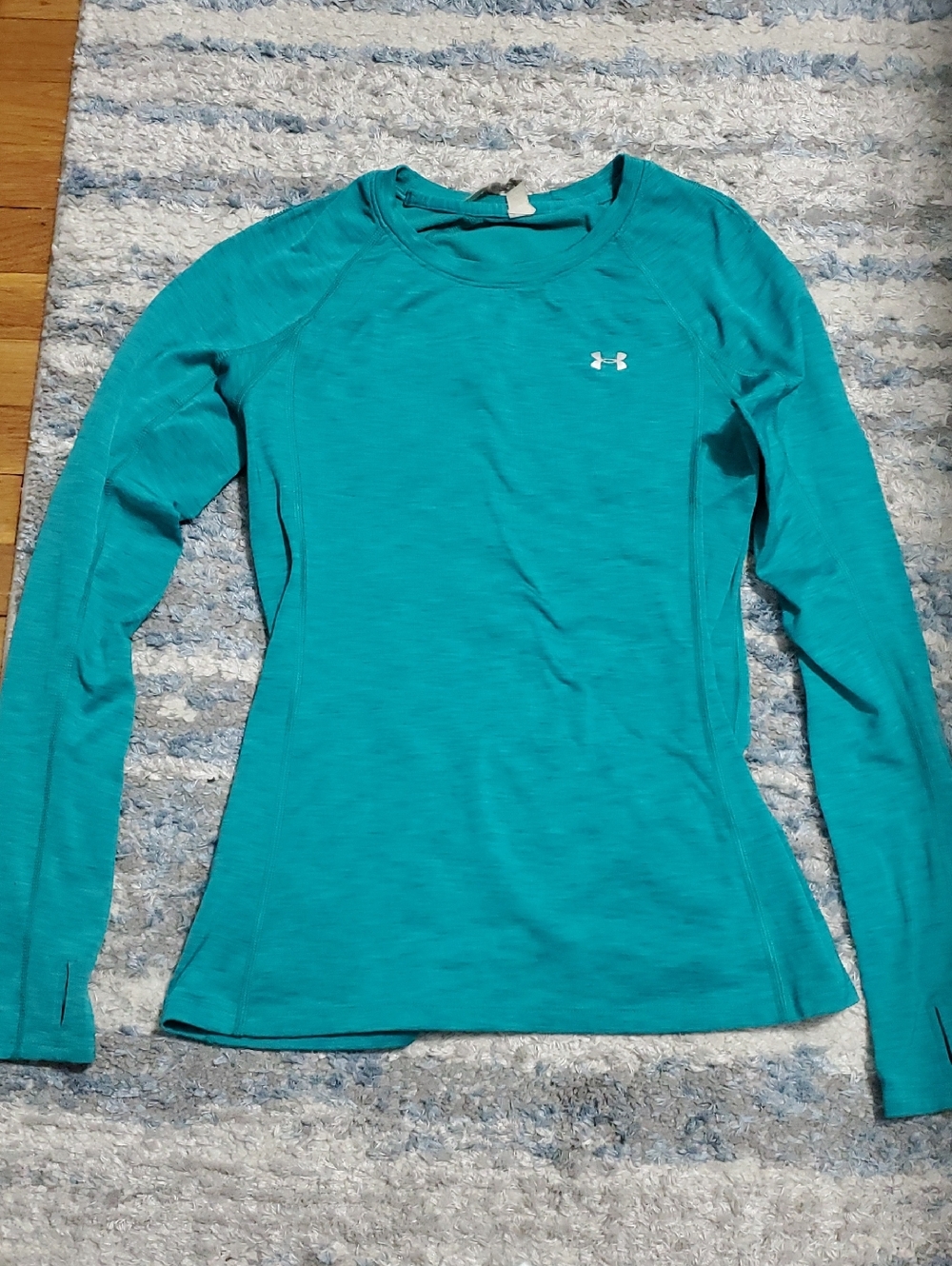 Teal Under Armour Cold Gear Baselayer
